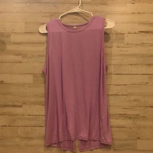 Mesh backed Athletic Tank